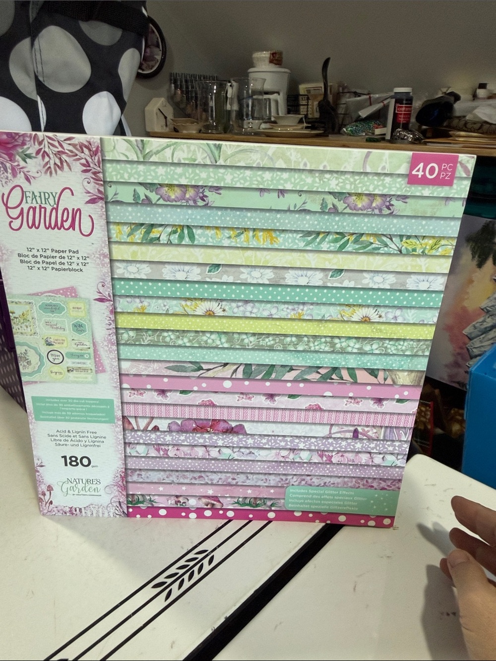 Crafters Companion Fairy Garden Paper Pad